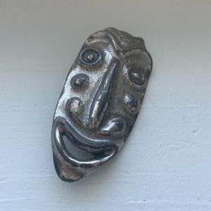 Vintage MCM Face Brooch / Pin